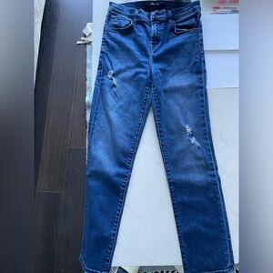 J Brand ribbed ankle Jeans